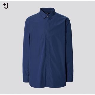 ユニクロ(UNIQLO)のスーピマコットンレギュラーフィットシャツ（長袖）(シャツ)