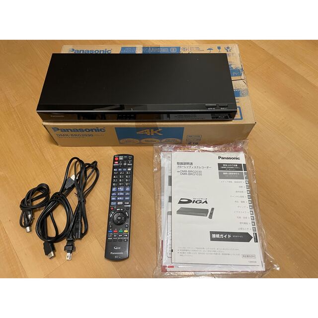 【美品】Panasonic ブルーレイ DIGA DMR-BRG2030