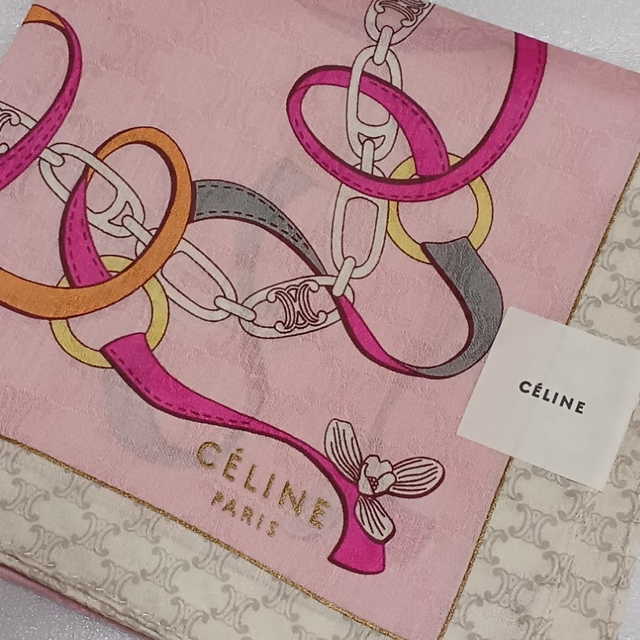 celine - 値下げ📌セリーヌ☆大判ハンカチーフ58×58の通販 by りん's ... 値下げ????セリーヌ☆大判ハンカチーフ58×58