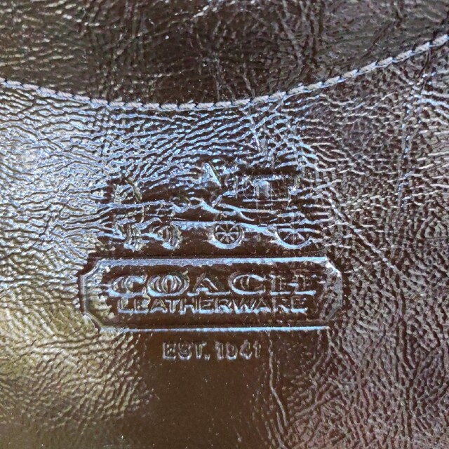 COACH(コーチ)の【COAH】コーチ　エナメル　ショルダートートバッグ⑫ レディースのバッグ(トートバッグ)の商品写真