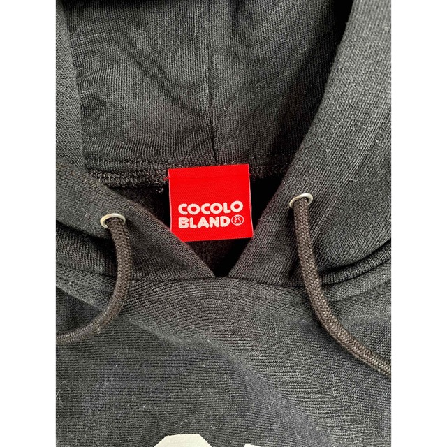 COCOLOBLAND(ココロブランド)のCOCOLO BLANDココロブランド　プルオーバーパーカー　ユルダボ　ブラック メンズのトップス(パーカー)の商品写真