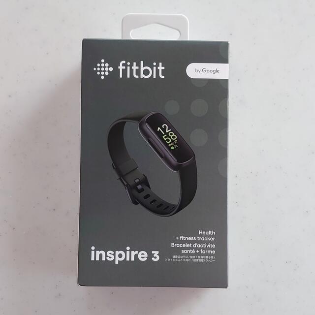 【新品未開封】Fitbit inspire 3トレーニング/エクササイズ