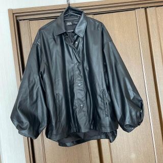 ザラ(ZARA)の最終値下げZARA フェイクレザージャケット　レザーシャツジャケット　ブルゾン(その他)