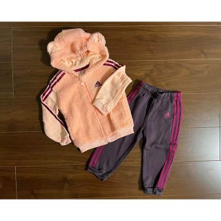 アディダス(adidas)のアディダス　女の子セットアップ　85size(その他)