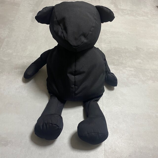 美品　ブラックコムデギャルソン　くまバッグ