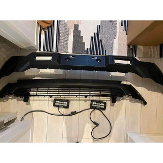 トヨタ - rav4 TRDフロントバンパーガーニッシュLED付きの通販 by