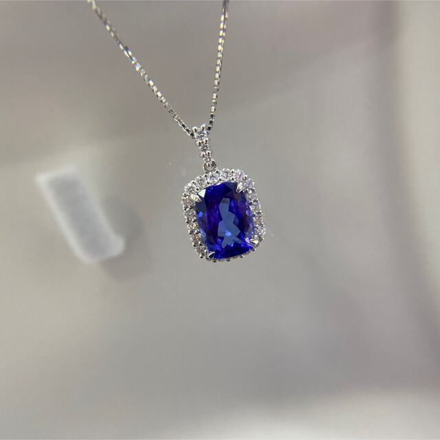 限定販売】 PT900 タンザナイト ダイヤモンド ネックレス elipd.org