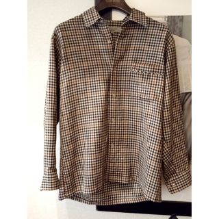 トゥデイフル(TODAYFUL)のヴィンテージ/オーバーサイズ wool check shirt☆(シャツ/ブラウス(長袖/七分))