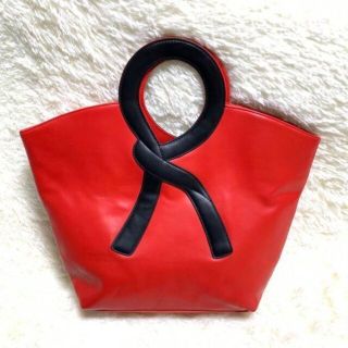 ロベルタディカメリーノ ハンドバッグ(レディース)(レッド/赤色系)の