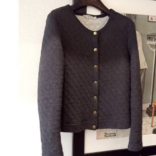 プチバトー 18AW チュビックキルティングカーディガン 24m 新品