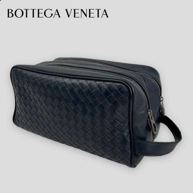 Bottega Veneta - ■ボッテガ ヴェネタ■ イントレチャート ダブルZIP セカンド・クラッチバッグ
