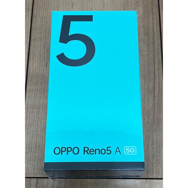 【新品】OPPO RENO5 A 通常SIMフリー版 アイスブルー