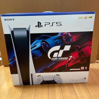 プレイステーション(PlayStation)の PlayStation5 本体 新品 延長保証3年付 グランツーリスモ ps5(家庭用ゲーム機本体)