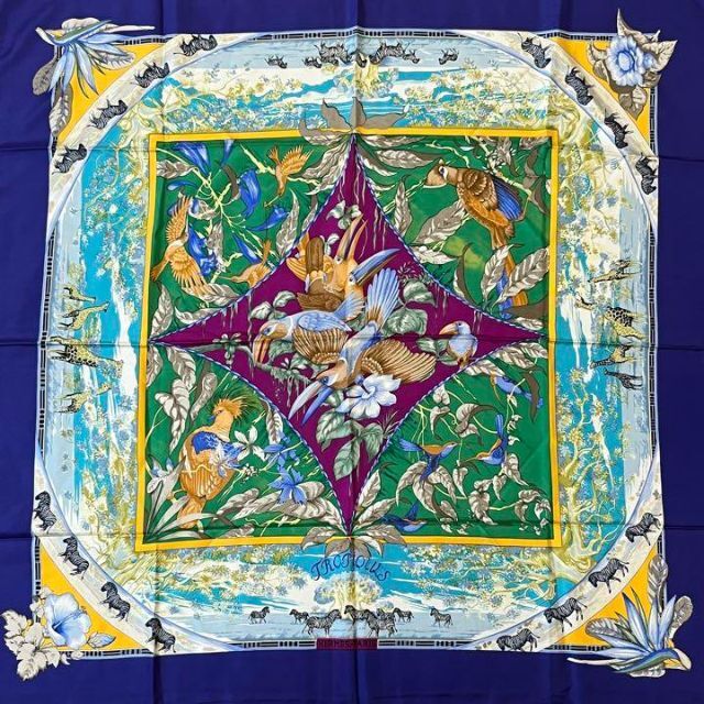HERMES エルメス カレ90 TROPIQUES スカーフ 【在庫有】 vivacf.net