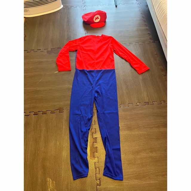 マリオのコスプレ　子供　ハロウィン エンタメ/ホビーのおもちゃ/ぬいぐるみ(キャラクターグッズ)の商品写真