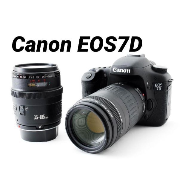 Canon EOS 6D mark Il標準\u0026望遠\u0026単焦点トリプルレンズセット