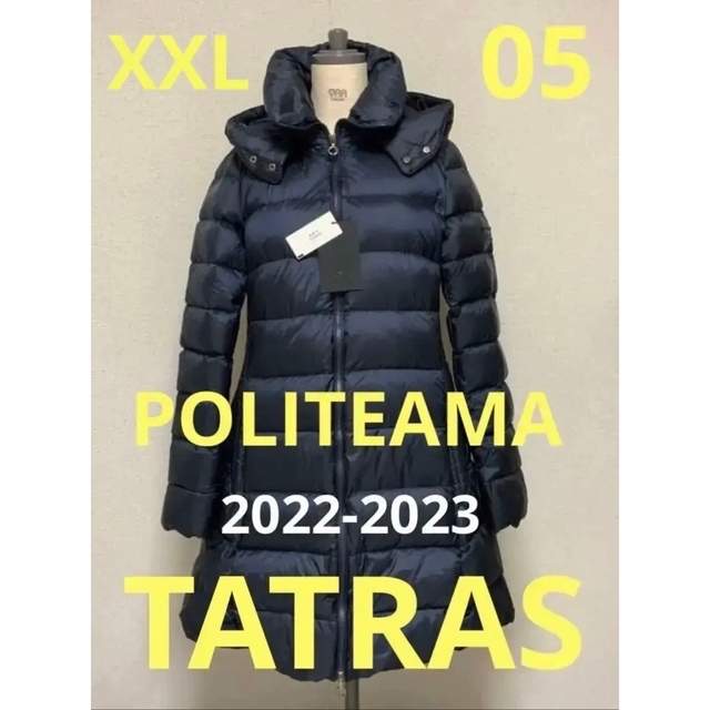 今年人気のブランド品や TATRAS 洗練されたデザイン - TATRAS  ポリテアマ　ネイビー05 POLITEAMA ダウンジャケット