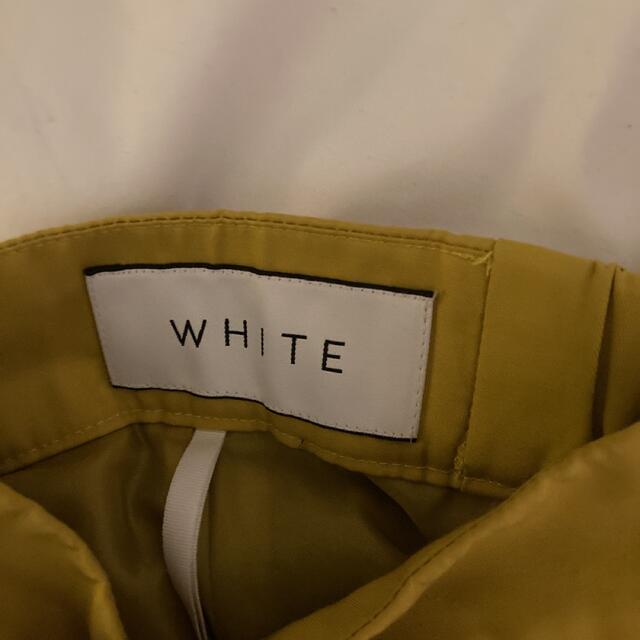 WHITE(ホワイト)のWHITE ビタミンカラー イエロー フレアスカート レディースのスカート(ロングスカート)の商品写真