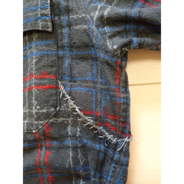 UNDERCOVER - UNDERCOVER 2003SS SCAB期バックプリント有刺鉄線五分丈 UNDERCOVER - UNDERCOVER 2003SS SCAB期バックプリント有刺鉄線五分丈