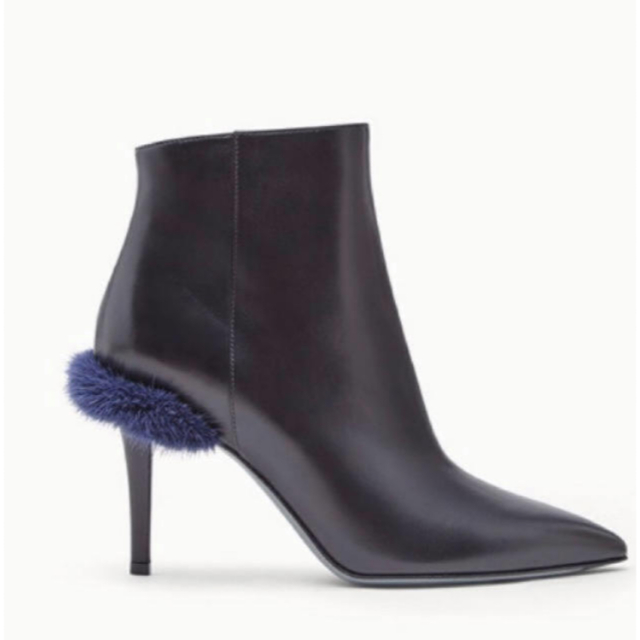 売れ筋介護用品も! FENDI - FENDI ミングファー 36.5 35.5 パンプス