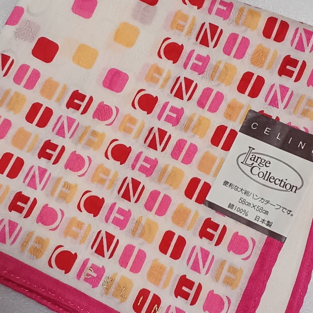 celine - 値下げ📌セリーヌ☆大判ハンカチーフ58×58の通販 by りん's ... 値下げ????セリーヌ☆大判ハンカチーフ58×58