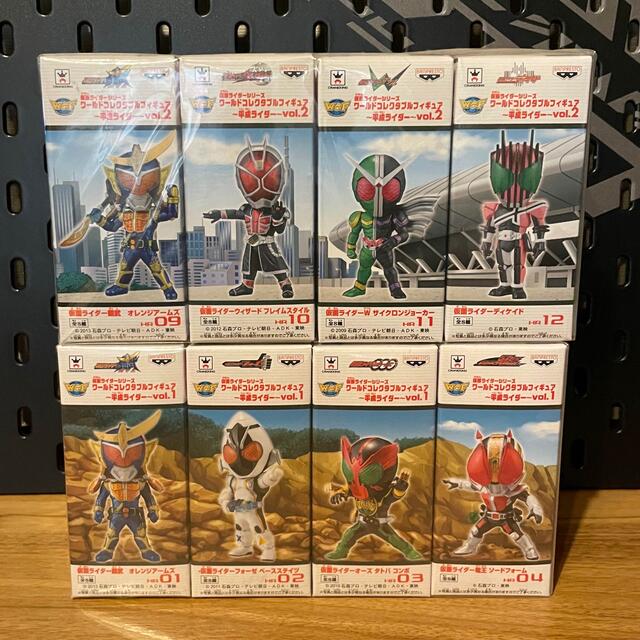 仮面ライダー コレクタブルフィギュアvol.1　全８種