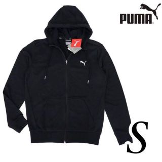 プーマ(PUMA)の15.新品 メンズ プーマ PUMA フルジップ パーカー S 黒 ブラック(パーカー)