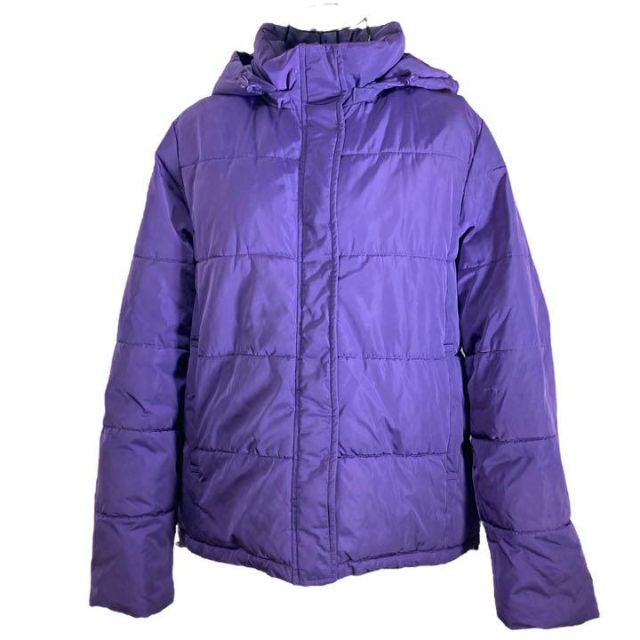 GU GU ダウンジャケット XL レディース 紫 大きいサイズの通販 by さくら's shop｜ジーユーならラクマ