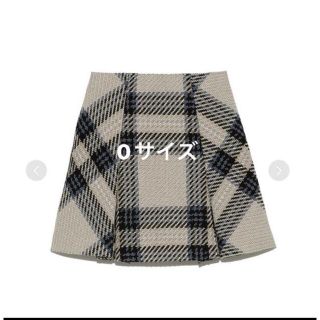 SNIDEL - ロービングチェックミニスカート SNIDEL スナイデルの通販 by