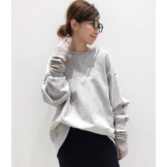 ギフ_包装】 L'Appartement AMERICANA C/N Sweat スエット