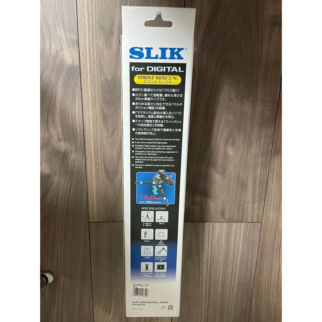SLIK 三脚 スプリント MINI II GM N 4段 106556