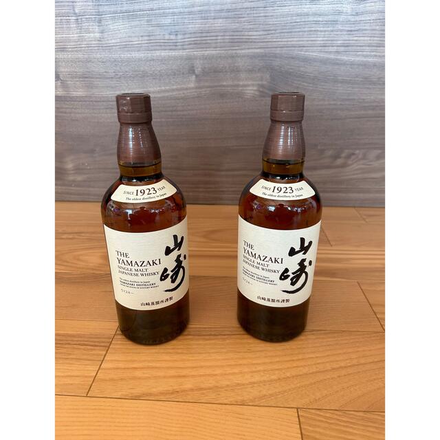 山崎　700ml 2本食品/飲料/酒