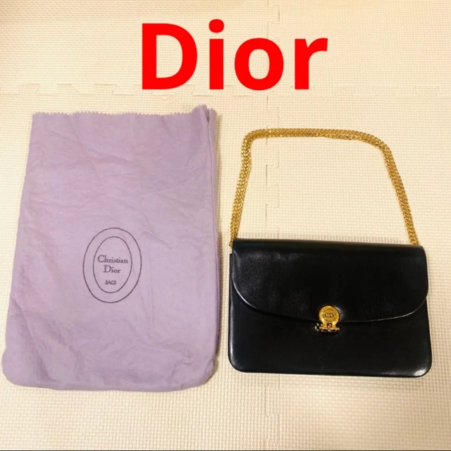 Christian Dior(クリスチャンディオール)のディオール　黒ショルダーバッグ メンズのバッグ(ショルダーバッグ)の商品写真