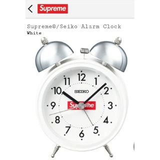 シュプリーム(Supreme)のSupreme Seiko Alarm Clock(置時計)