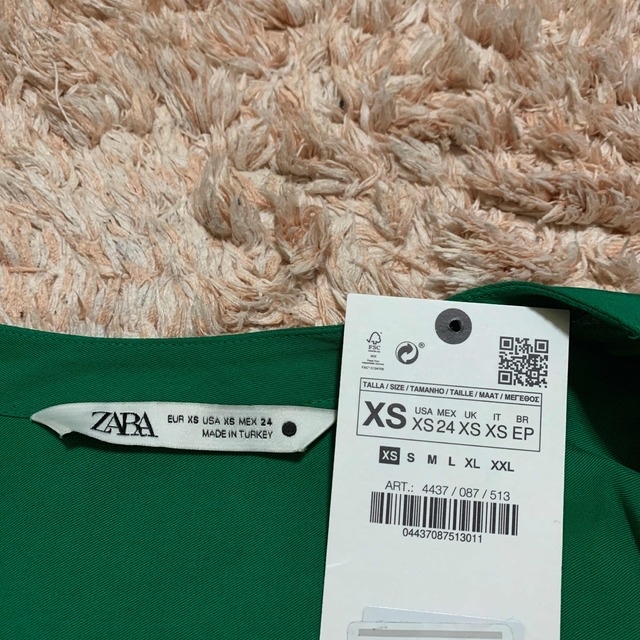 ZARA(ザラ)のルーズフィットシャツ レディースのトップス(シャツ/ブラウス(長袖/七分))の商品写真