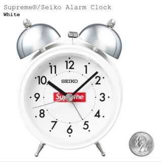 シュプリーム(Supreme)のSupreme / Seiko Alarm Clock "White"(置時計)