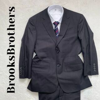 ブルックスブラザース(Brooks Brothers)の120【超美品】ブルックスブラザーズ　シングル　2B テーラードジャケット　黒(セットアップ)