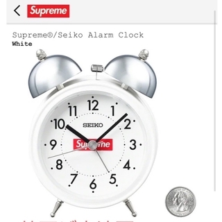 シュプリーム(Supreme)の最安値　supreme® ︎SEIKO  alarm clock(置時計)