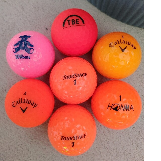 ロストボール42個  ホンマ  ブリヂストン  スリクソン  キャロウェイ XX チケットのスポーツ(ゴルフ)の商品写真