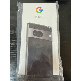 グーグル(Google)のGoogle Pixel7 128GB Obsidian(スマートフォン本体)