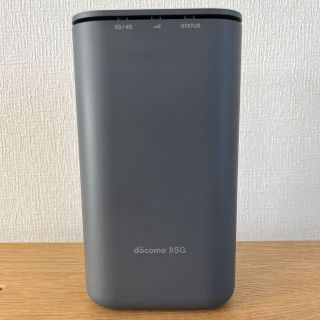 エヌティティドコモ(NTTdocomo)のdocomo SHARP home 5G HR01 ダークグレー(PC周辺機器)