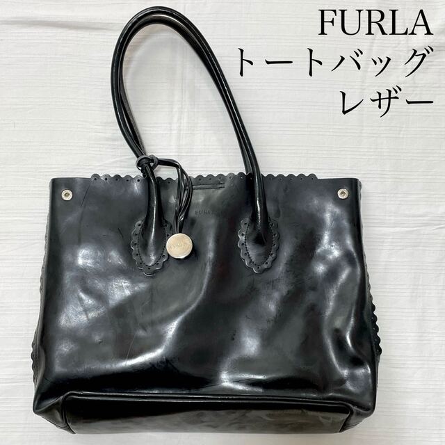 FURLA ソフトレザー トートバッグ