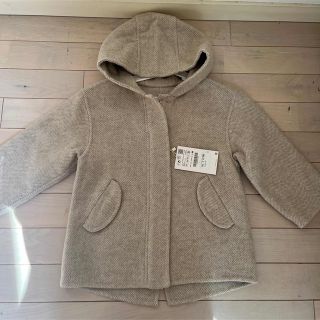 ザラキッズ(ZARA KIDS)の新品未使用　タグ付き　ZARA アウター　コート　110 4y 5y 120白(コート)