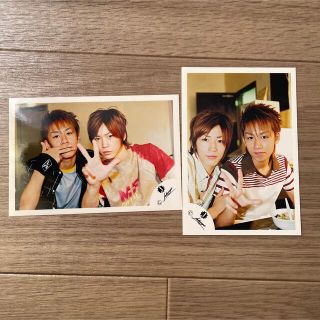 カトゥーン(KAT-TUN)の亀梨和也　中丸雄一　公式写真　2枚(アイドルグッズ)