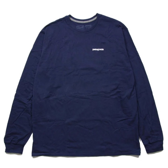 patagonia ロンT LONG-SLEEVED P-6 ネイビー XL