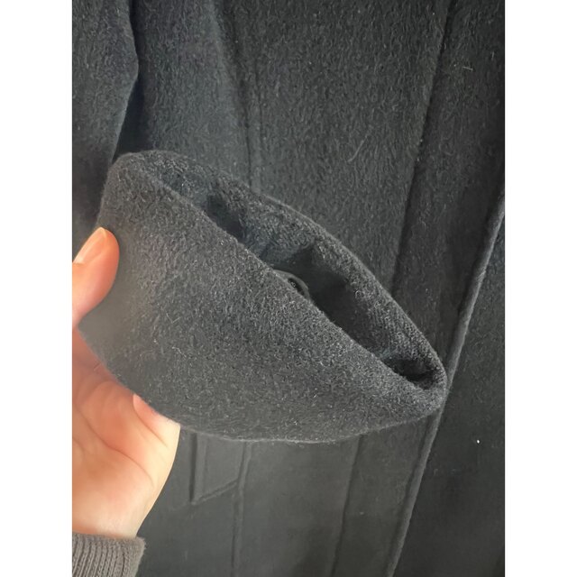 ロングコート　コムサ　濃紺コート レディースのジャケット/アウター(ロングコート)の商品写真