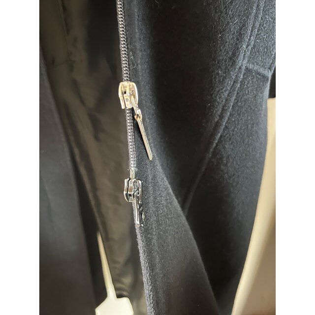 ロングコート　コムサ　濃紺コート レディースのジャケット/アウター(ロングコート)の商品写真