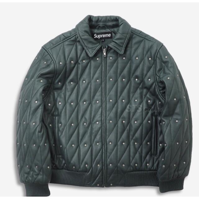 Supreme - Supreme - Quilted Studded Leather Jacket