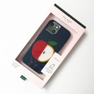 ケイトスペードニューヨーク(kate spade new york)のケイトスペード iPhone13ケース　アップルプリント(iPhoneケース)