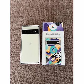 グーグルピクセル(Google Pixel)のGoogle Pixel6 Pro 128GB Cloudy White(スマートフォン本体)